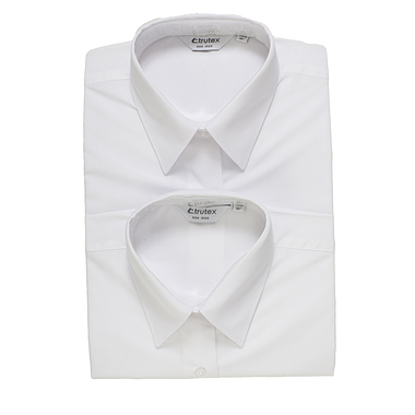 Trutex Long Sleeve White Blouses